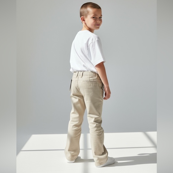 NWT Size 7 Plus Gap Kids Boy's Chino Pants or School Uniform Pants - Picture 2 of 12